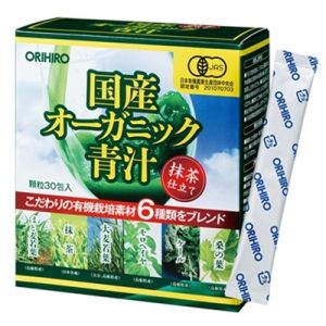 Bot rau xanh Aojiru bo sung chat xo Orihiro 30 goi